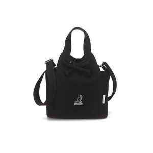 Kangol Sally Canvas Bucket Bag- Black 3810